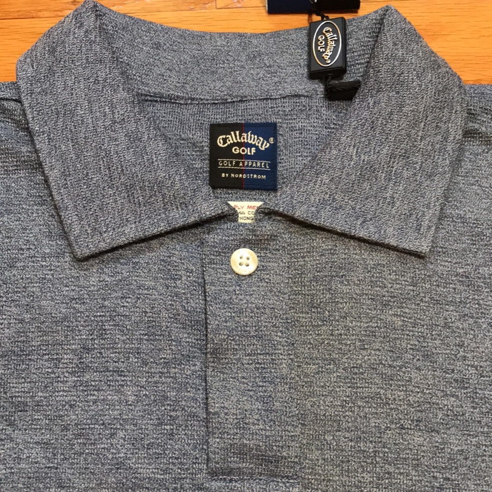 Callaway Golf Apparel by Nordstrom Two-Ply Golf Polo (Brand New) - Picture 11 of 12